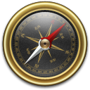 Compass GoldxBlack icon